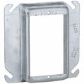 Southwire Electrical Box Cover, 1 Gang, Square, Galvanized Steel 52C15-UPC
